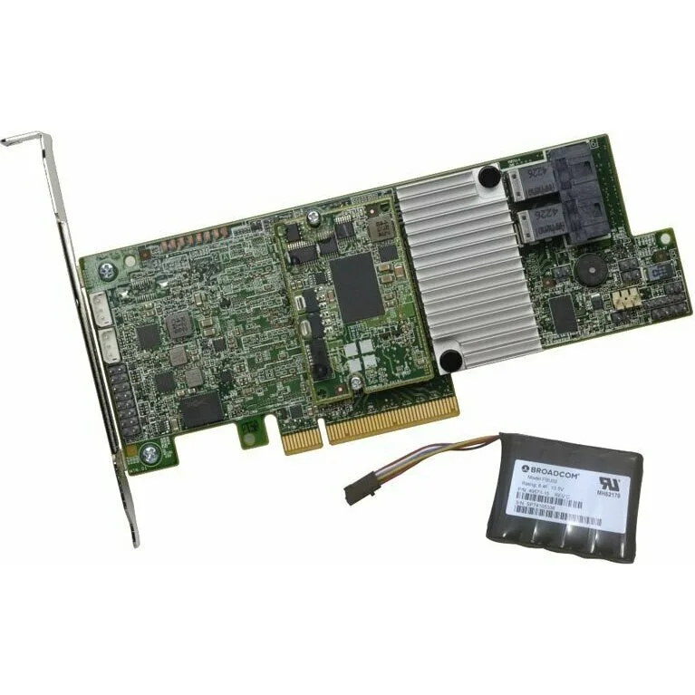 Lenovo ThinkSystem RAID 730-8i 4Y37A09722 RAID-контроллер 2 ГБ Flash PCIe 12 Гбит/с