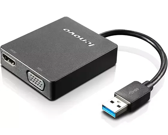 Lenovo 4X90H20061 адаптер USB 3.0 - VGA/HDMI (ЛЕНОВО) Lenovo 4X90H20061 адаптер USB 3.0 - VGA/HDMI (ЛЕНОВО)